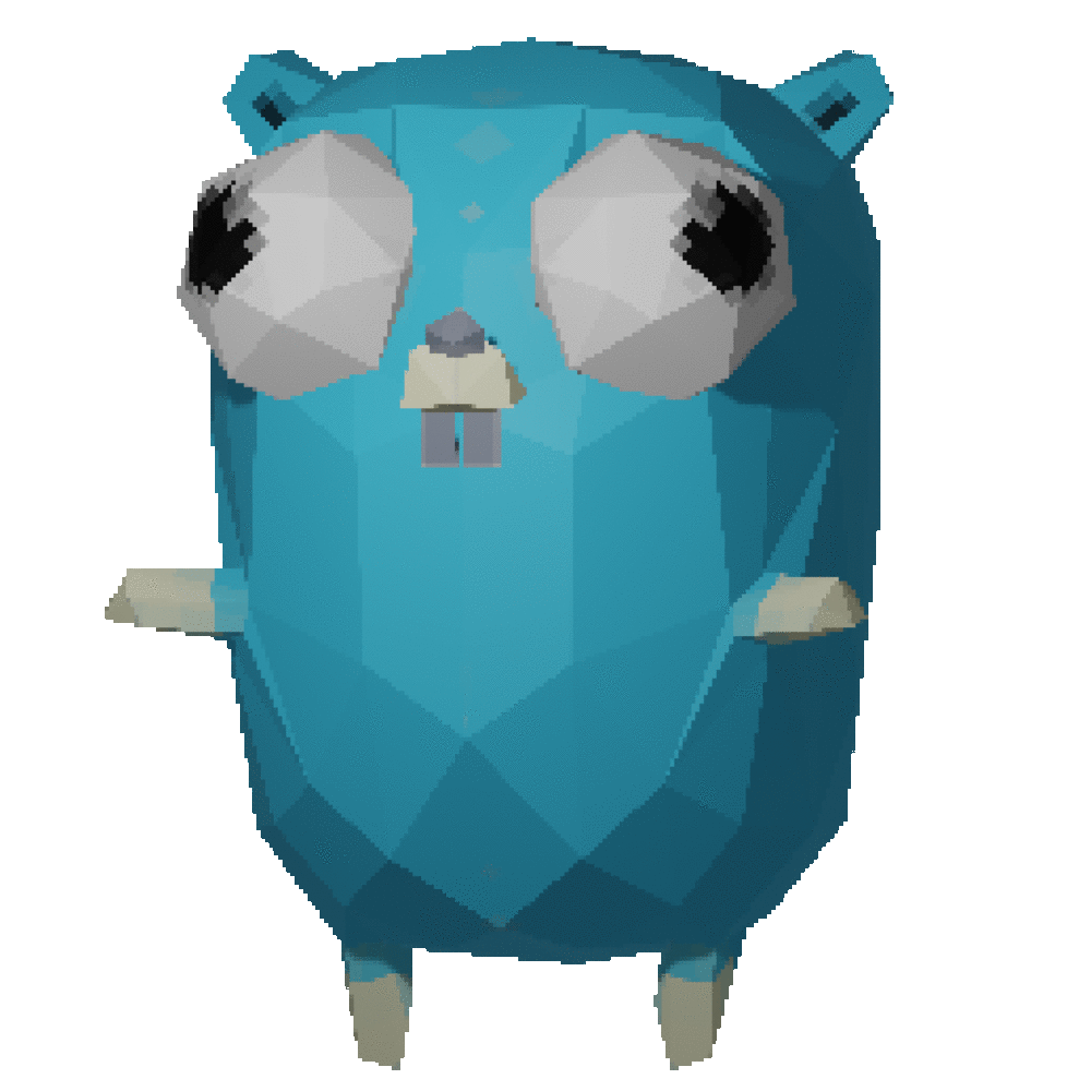 Spinning gopher mascot